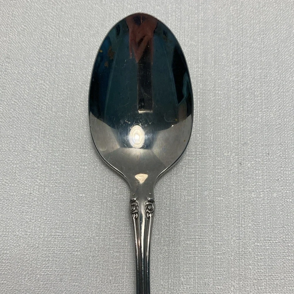 Oneida Community BRAHMS Stainless‎ Glossy Rose Flatware Teaspoon